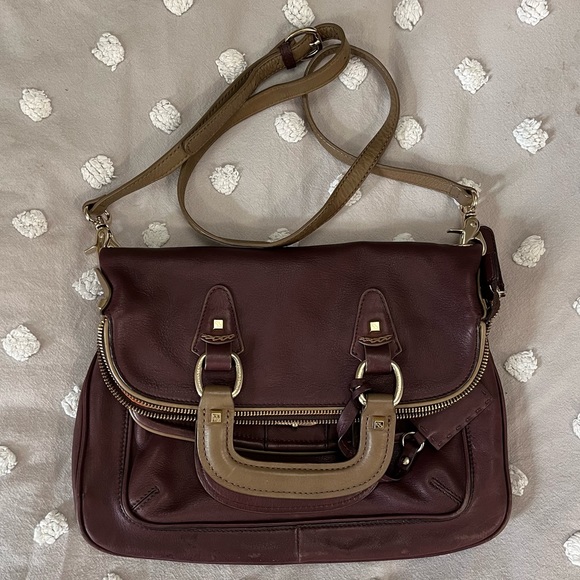 SABRINA SCALA fold-over purse - Picture 1 of 11